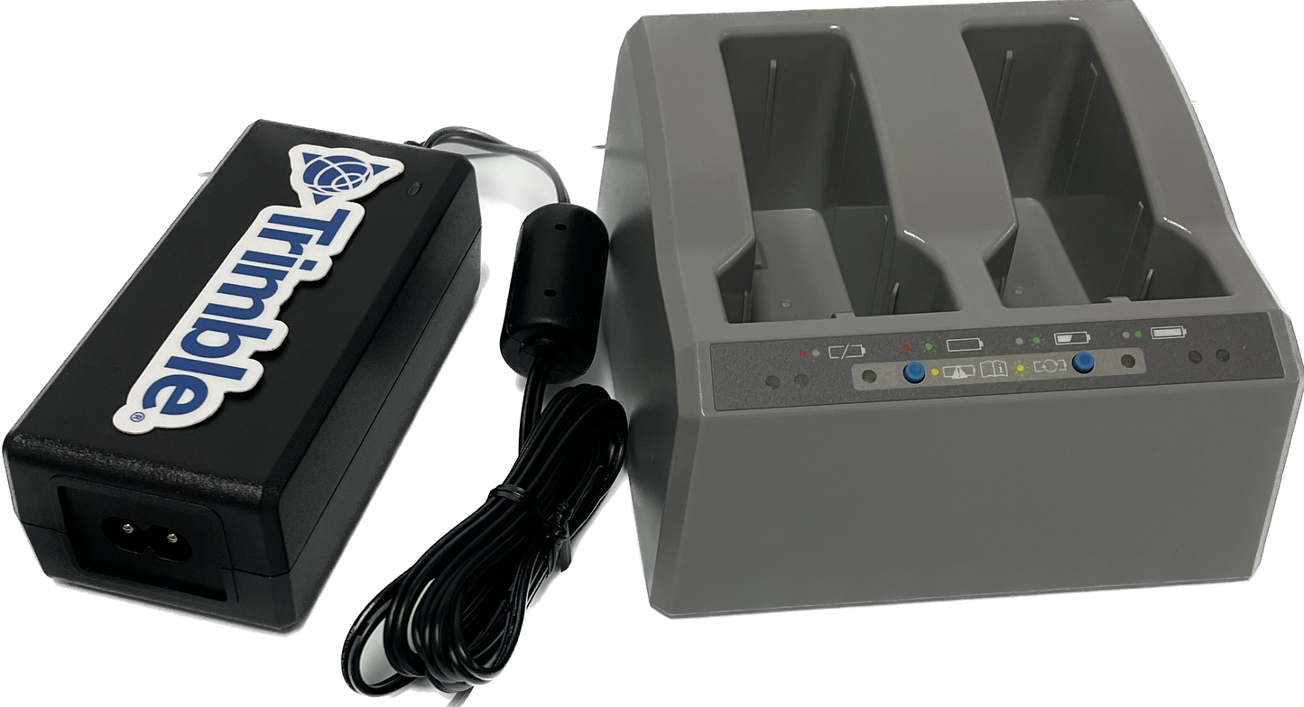 Trimble Dual Slot Charger for RTS/MT1000/GPS Batteries